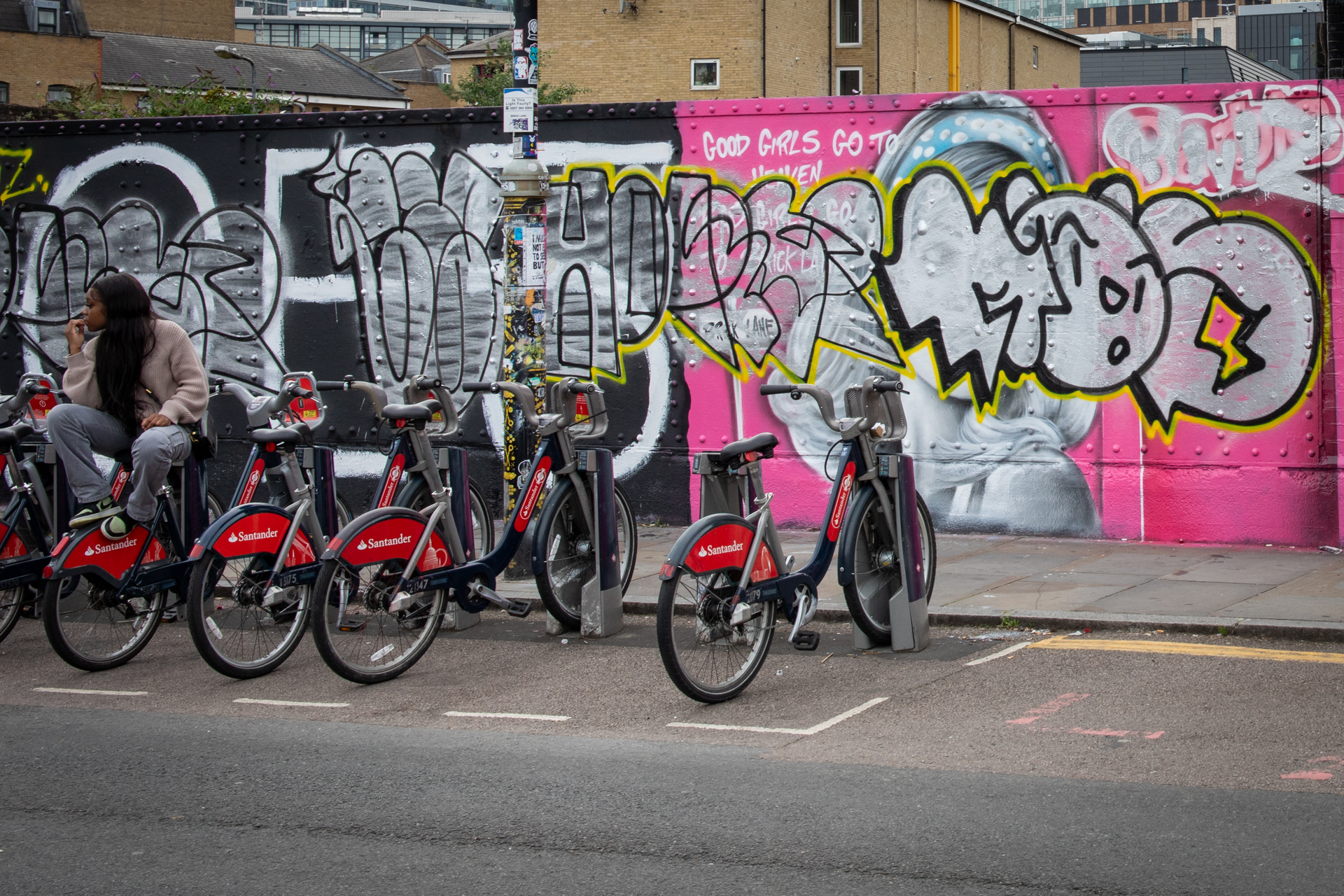 View of Brick Lane, London East End