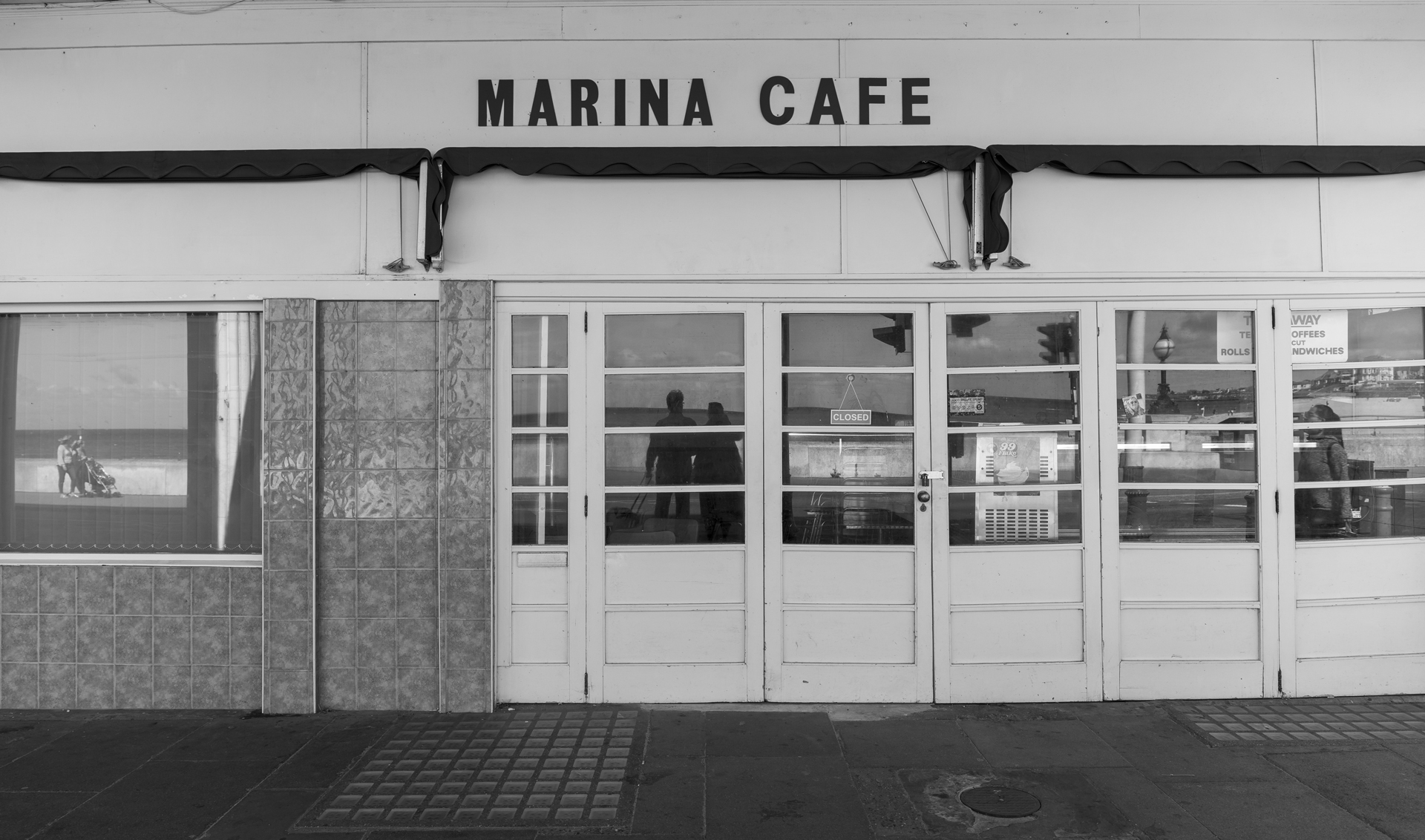 Shop front at Margate UK, 2023